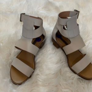 Modern Vintage leather sandals- 8- NWT